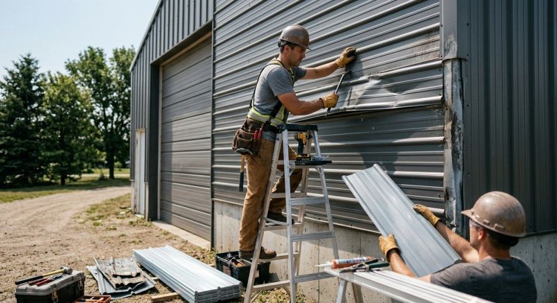Metal Siding Repair